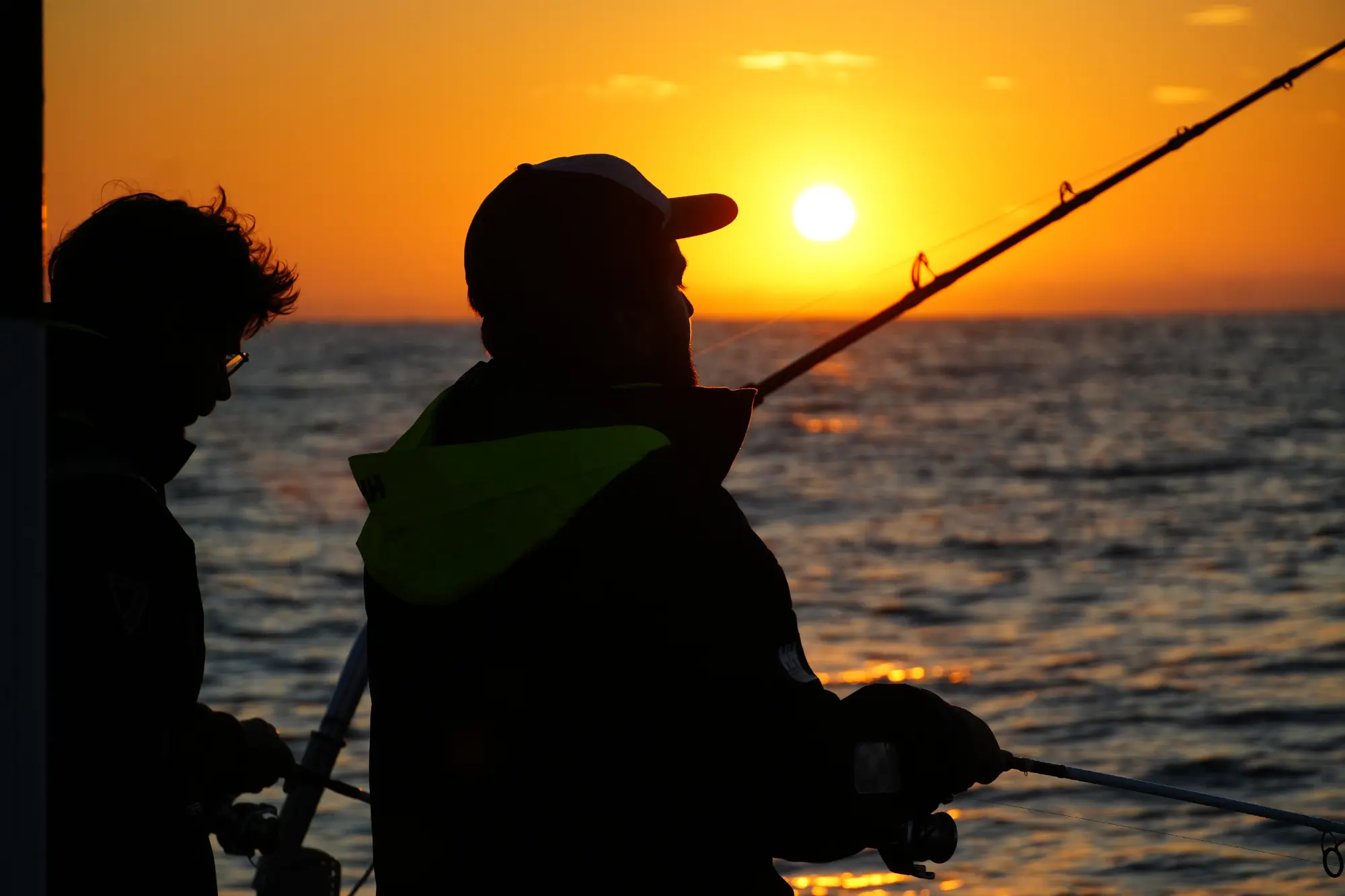 Coup du soir — sortie pêche à Saint-Jean-de-Luz