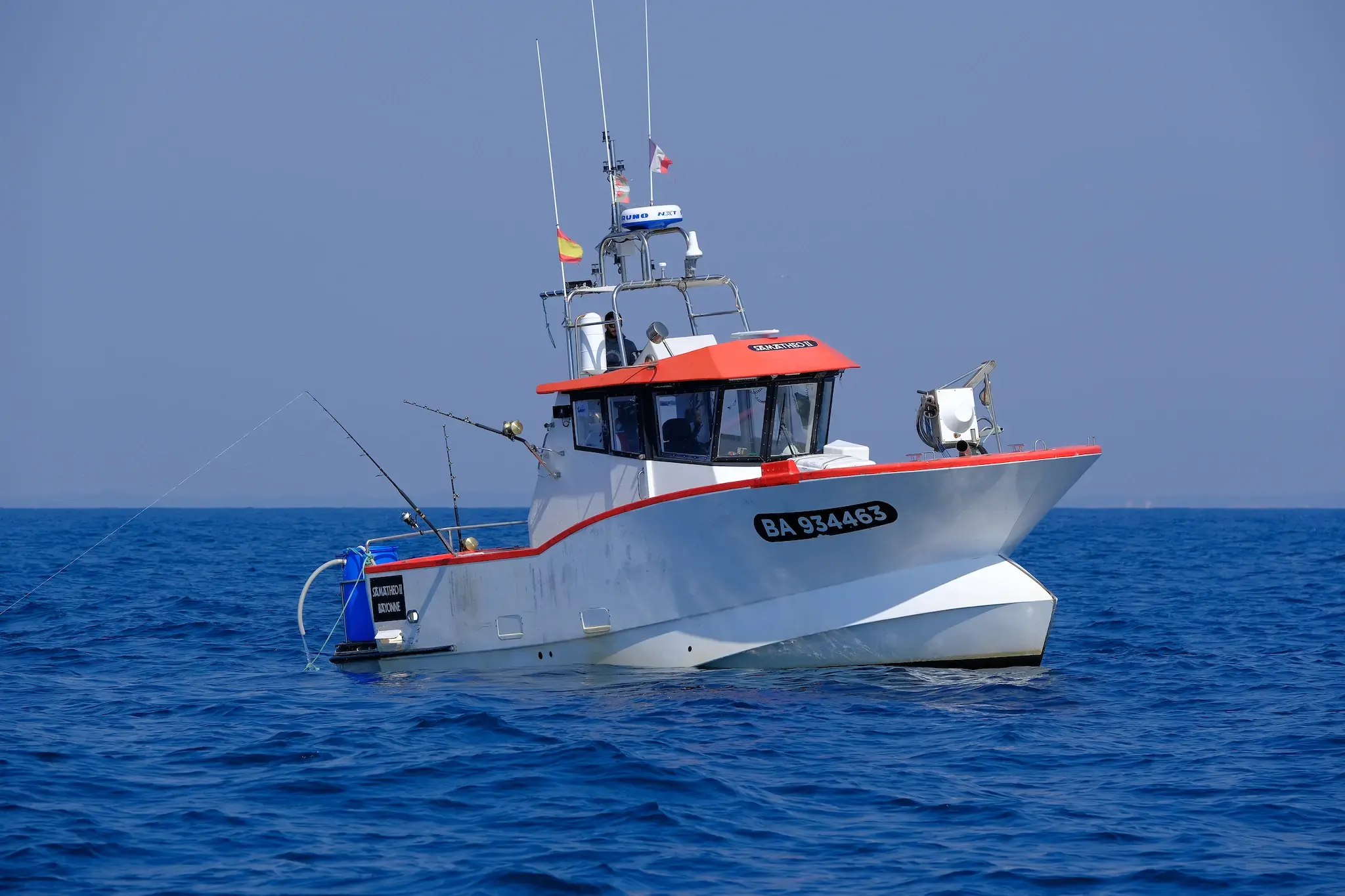 Samatheo Into the Sea — bateau Samatheo à Saint-Jean-de-Luz